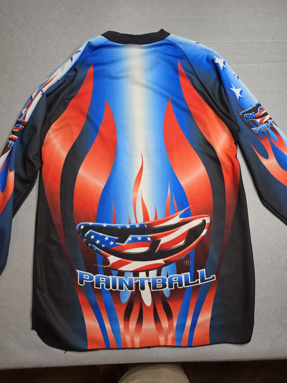 JT Racing Jersey Mens M Motocross BMX Bike Ringer Long Sleeve Shirt Paintball - Picture 5 of 7